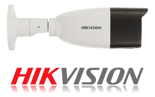 Camara Analoga Bala Hikvision 2mp Lente Varifocal Ir40m Ip67 Blanco