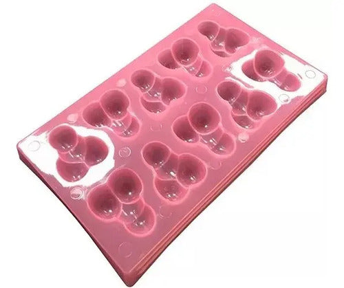Bandeja Hielera Figura Pene Despedida De Soltera Rosa
