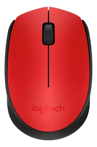 Mouse Inalambrico Logitech M170 Sensor 1000dpi Banda 2.4ghz Rojo