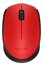 Mouse Inalambrico Logitech M170 Sensor 1000dpi Banda 2.4ghz Rojo