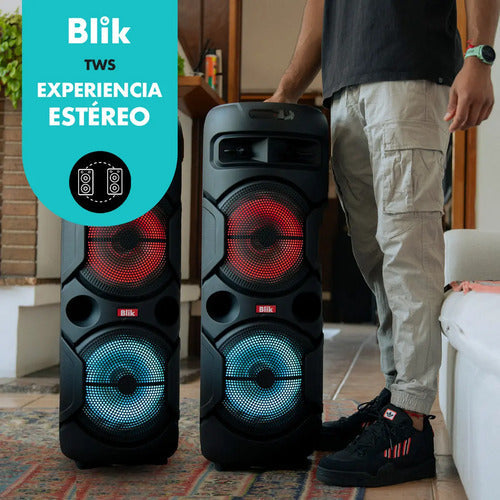 Parlante Karaoke Blik-wavemax2 Negro