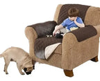 Funda Cubre Sillon  Protector Impermeable Hogar Mascotas Marrón