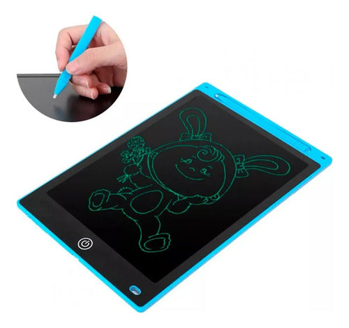 Tablet De Dibujo Lcd Irm 12'' Magic Pad Negro Con Lápiz Incluido