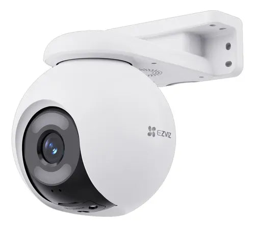 Cámara Seguridad Wifi H8x 2k+ Deteccion Seguimiento Ia Ezviz Color Blanco