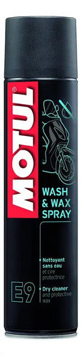 Motul Moto Spray Lavado Motor E9 Wash Y Wax 400ml Motul