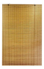 Cortina Enrollable De Bambu Homey Cortina Roller 150x180 Natural Claro