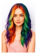 Pack 12 Spray Pintura Para Cabello Temporal Varios Colores Surtido