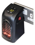 Calefactor Eléctrico Portátil 400w Para 220v Practico Eficaz Negro