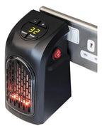 Calefactor Eléctrico Portátil 400w Para 220v Practico Eficaz Negro