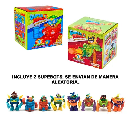 Superzings Serie 3 Original 2 Superbot Figuras Coleccionable