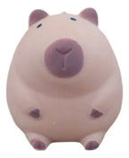Pack De 3 Squishy Anti-estrés De Capybara De 9cm Marrón