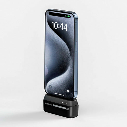 Cargador Portatil Power Bank Para iPhone Masterg 5000mah 20w Negro