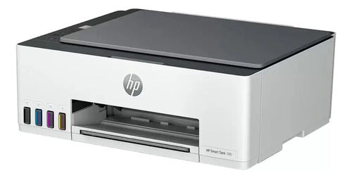 Impresora Hp Multifuncional Smart Tank 580 Wifi Bluetooth Blanco