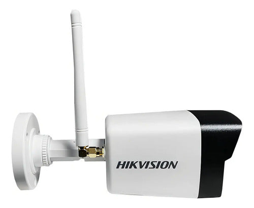 Camara Bala Ip 2mp Hikvision Ir30m Wifi Microno Color Blanco