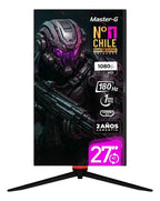 Monitor Gamer 27  Plano Full Hd Panel Ips Pivoteable 180hz 1ms Mgmg2740 Master-g Color Negro