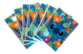Pack 10 Bolsas Para Dulces Stitch Cumpleaños Fiestas Niños Azul Acero Stitch