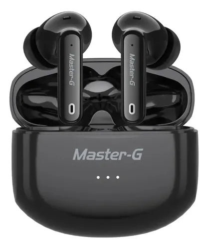 Audifonos Inalambricos Master-g Buds20 Tws Bluetooth V5.3 Negro