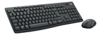 Kit Teclado Y Mouse Inalambrico Logitech Mk370 For Bussiness Negro