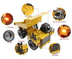 Tracto Camion Truck A Control Remoto Escala 1:18 Señal 2.4g Amarillo