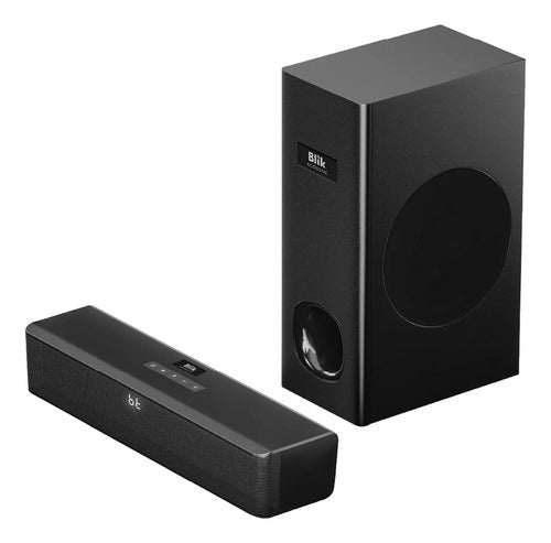 Barra De Sonido Blik Surreal80 80w Cinema Bt Openbox Negro