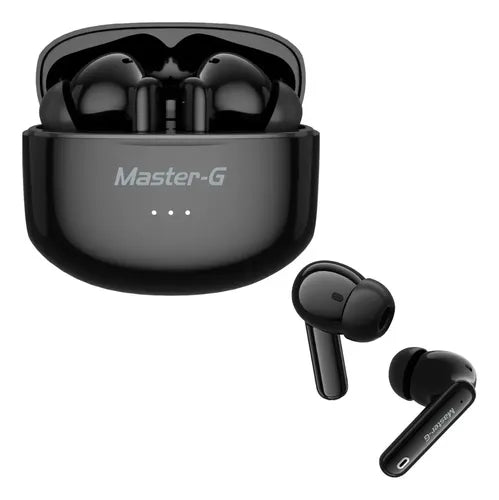 Audifonos Inalambricos Master-g Buds20 Tws Bluetooth V5.3 Negro