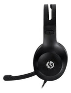 Audifonos Alambrico Hp Dhh-1601 Estereo Jack 3.5mm Microfono Negro