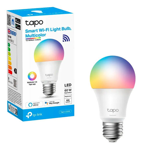 Ampolleta Inteligente Wifi Tp-link Tapo Rgb App Alexa Google Rgb