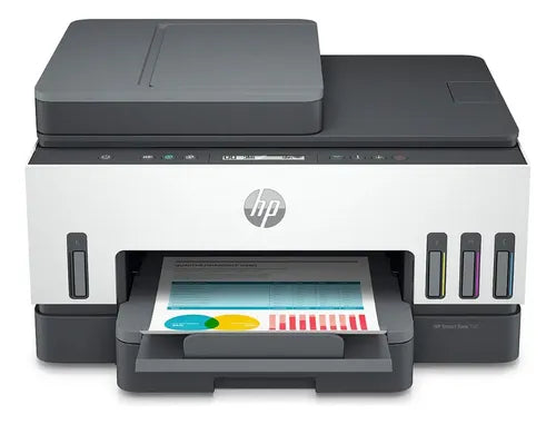 Impresora Hp Multifuncional Smart Tank 750 Wifi Usb Duplex Blanco