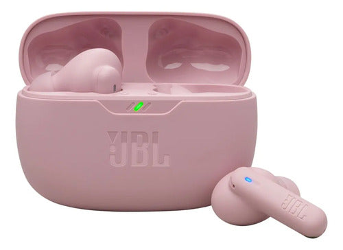 Audifonos Inalambricos Jbl Wave Beam 2 Tws Ip54 Bateria 40h Rosa
