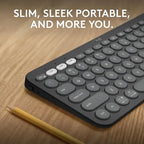 Logitech Pebble Keys 2 K380s Teclado Bt Multi-device Grafito Idioma Español