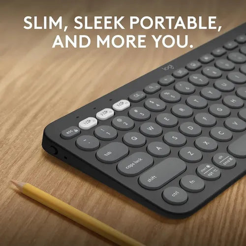 Logitech Pebble Keys 2 K380s Teclado Bt Multi-device Grafito Idioma Español