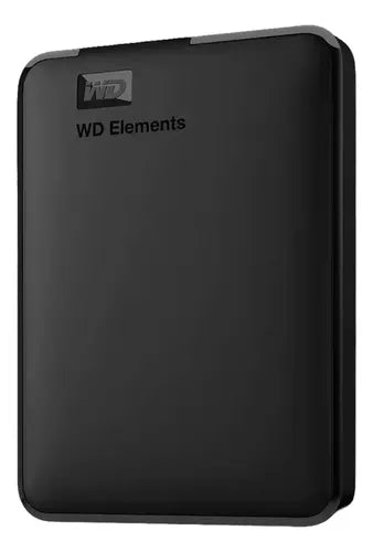Disco Duro Externo Portable Wd Elements 2tb Usb 3.2 Gen 1 Negro