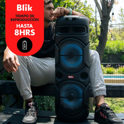 Parlante Karaoke Blik-wavemax2 Negro