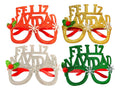 Pack 12 Lentes Anteojos Surtido Fiestas Celebracion Navideña Surtido Feliz Navidad