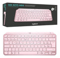 Teclado Inalambrico Logitech Mx Keys Mini Recargable Usb-c Rosado Español España