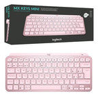 Teclado Inalambrico Logitech Mx Keys Mini Recargable Usb-c Rosado Español España