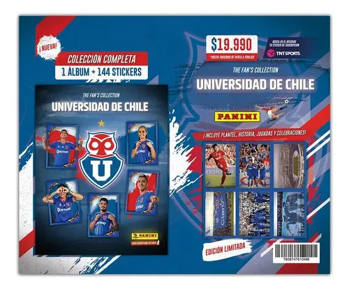 Kit Álbum Universidad De Chile The Fans Collection