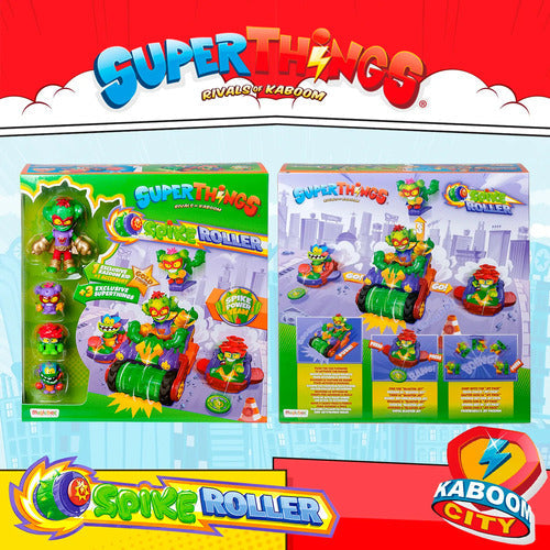 Superthings Vehiculo Spike Roller Rivals Of Kazoom Original