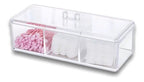 Estuche Acrilico Organizador De Maquillaje Y Cosmetico 116-1 Transparente