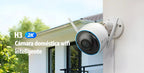 Camara Wifi Ip Ezviz H3 2k Colorvu Exterior Ip67 Microsd Blanco