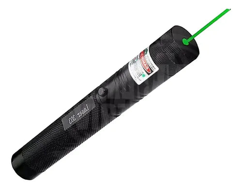 Puntero Láser Verde 303 1000mw Largo Alcance Pila Recargable Verde