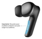 Audifonos Bluetooth Blik Game-x Baja Latencia 30 Hrs Azul