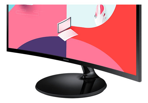 Monitor Samsung Curvo 27 Fhd 75hz 5ms Freesync S27c360eal Negro