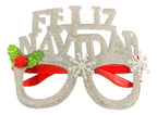 Pack 12 Lentes Anteojos Surtido Fiestas Celebracion Navideña Surtido Feliz Navidad