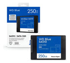 Disco Solido Ssd Interno Wd Blue Sa510 250gb 6 Gb/s 555mb/s Azul