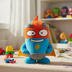 Peluche Superzings Kid Kazoom Super Raro Original Serie 4 Kid Kazoom