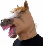 Mascara Caballo Loco - Halloween - 100% Látex Ideal Fiestas Portada Crazy Horse