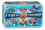 Pack 8 Caja Metalica Porta Superzings Especiales Cyber Squad