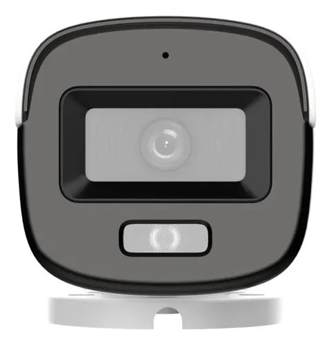 Camara Minibala Hikvision Smart Hybrid Light 3k Colorvu Ip67 Blanco