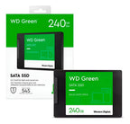 Disco Solido Ssd Interno Wd Green 240gb 545mb/s Sata 6gb/s Verde